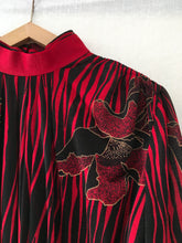 Charger l'image dans la galerie, Robe midi 70´s à fleurs, made in France , ouverture au dos , taille 34/36
