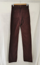 Charger l'image dans la galerie, pantalon droit 70's en velours côtelé à taille haute, taille 34