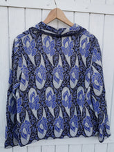 Charger l'image dans la galerie, blazer années 60 à motifs sixties typiques, en jersey lurex et jolis boutons, taille 38