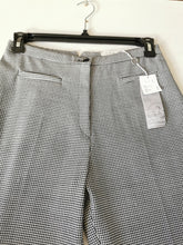 Charger l'image dans la galerie, pantalon taille haute vichy paillleté laine 7/8 ème taille 40 Neuf