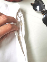 Charger l'image dans la galerie, short en jean blanc taille haute, taille 36/38