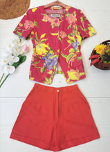 Charger l'image dans la galerie, veste Marella vintage à fleurs, à porter en top, taille 36