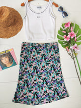 Charger l'image dans la galerie, jupe vintage 90's Roberto Cavalli en crêpe de soie imprimée