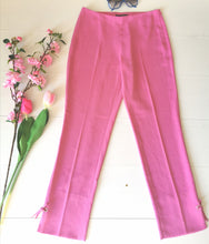 Charger l&#39;image dans la galerie, pantalon rose fluide vintage 90&#39;s Teenflo made in France, taille 36
